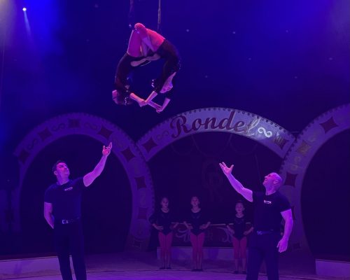 Zirkus (6) Trapez-Künstlerinnen